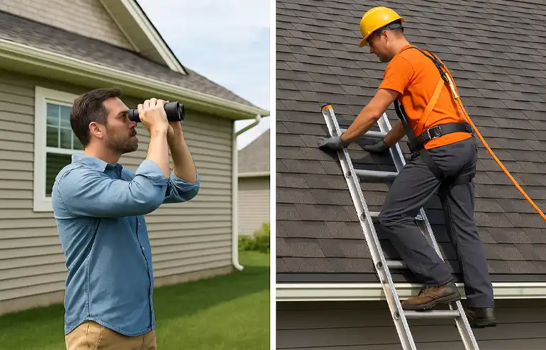 DIY Roof Maintenance: What You Can Do Safely and When to Call a Pro Burlington, NC