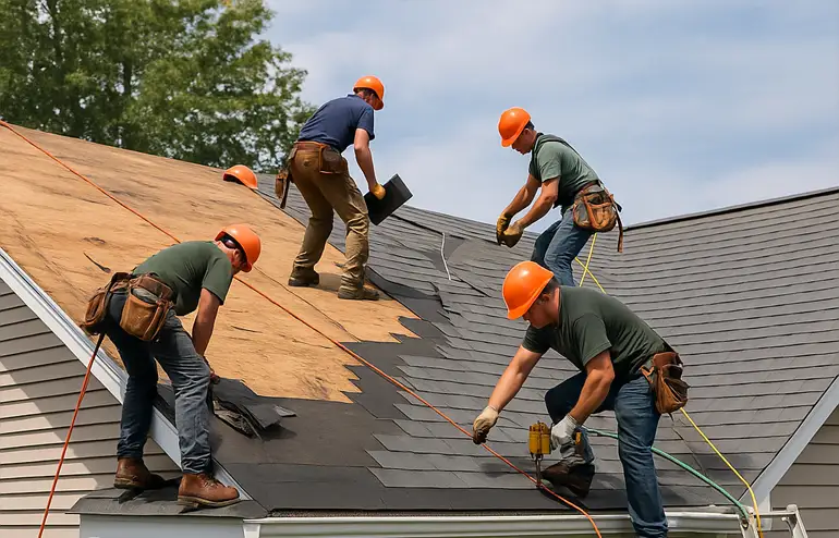 What Happens During a Roof Replacement: From Tear-Off to Final Inspection Burlington, NC