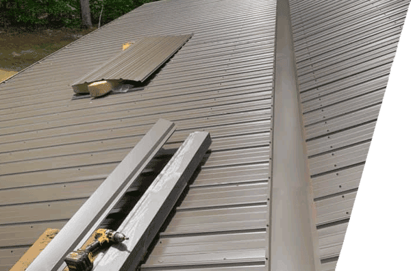 Metal roof repair company Burlington Greensboro NC
