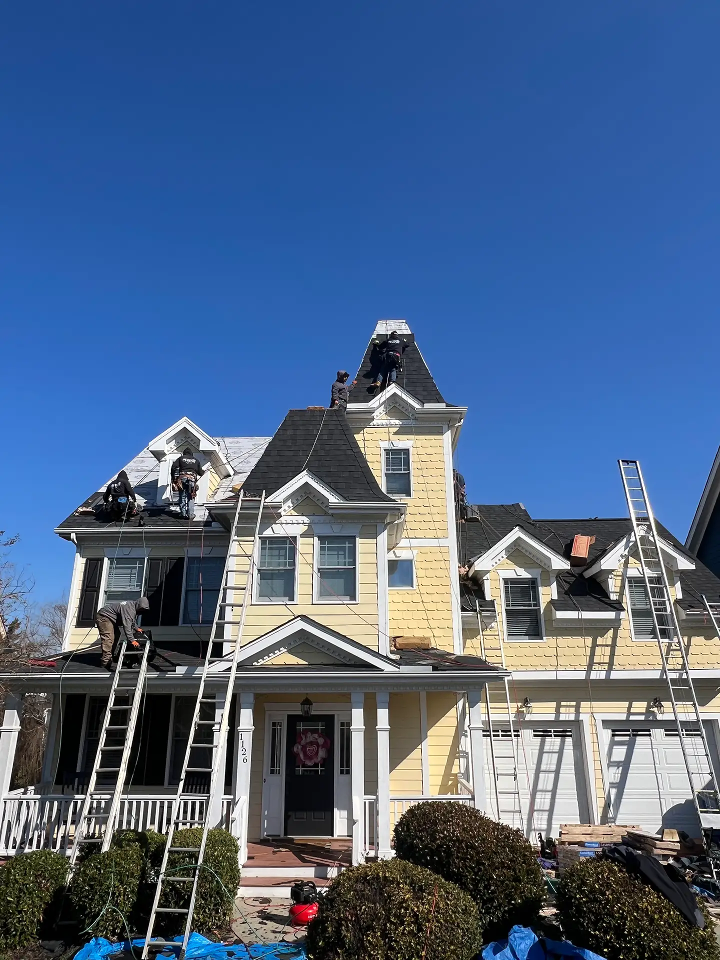 Steep-slope shingle roof replacement by Redeem Roofing